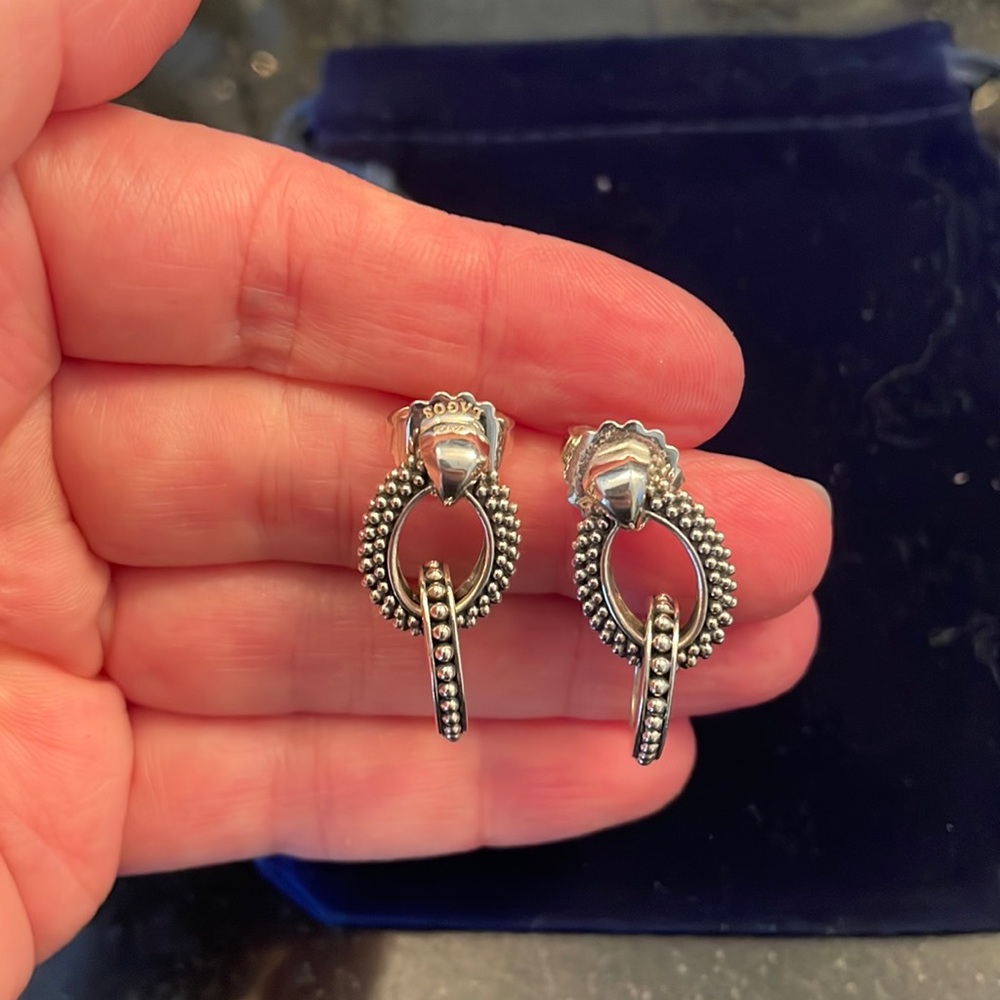 LAGOS Caviar earrings